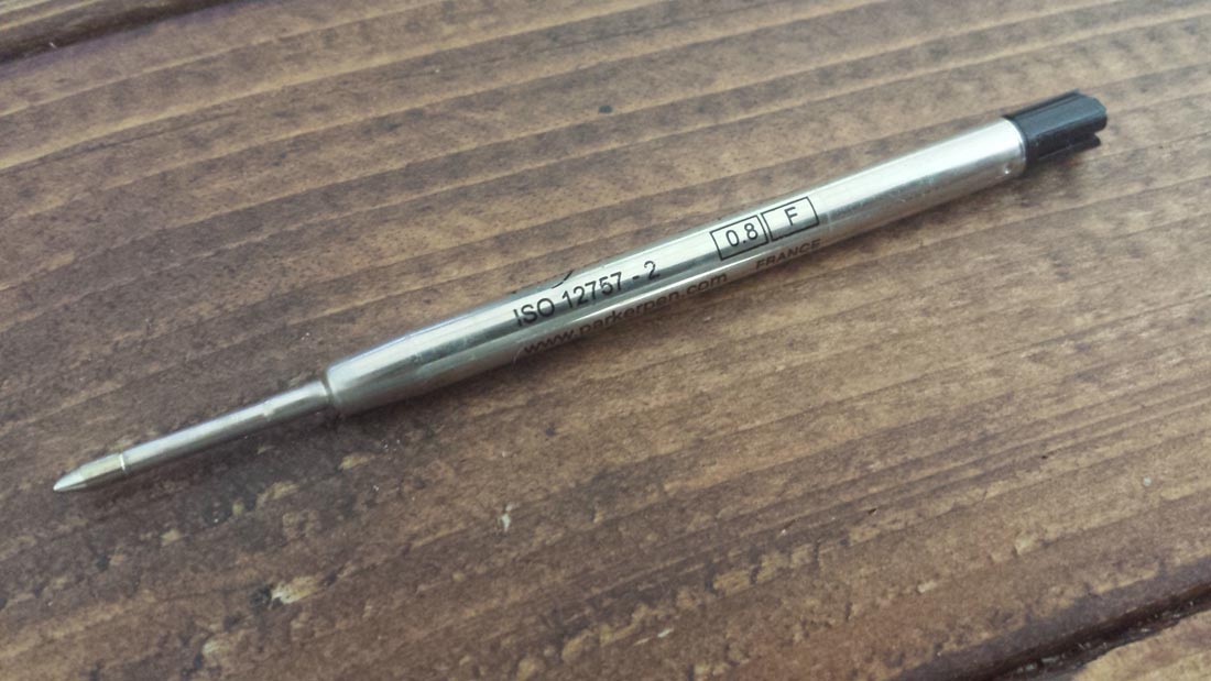 ボールペン　替芯0.8mmF